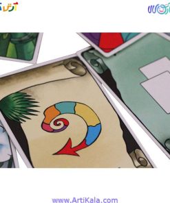 تصویر محتویات بازی کارتی آفتاب پرست ( Coloretto )