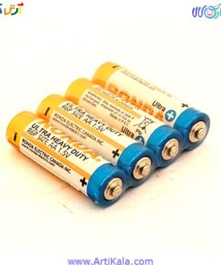 تصویر باتری قلمی بسته 4 عددی | ronda