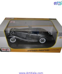 ماشین فلزی مرسدس بنز کلاسیک مدل 1936 Mercedes Benz 500 K TYP Special Roadster Scale 1:18