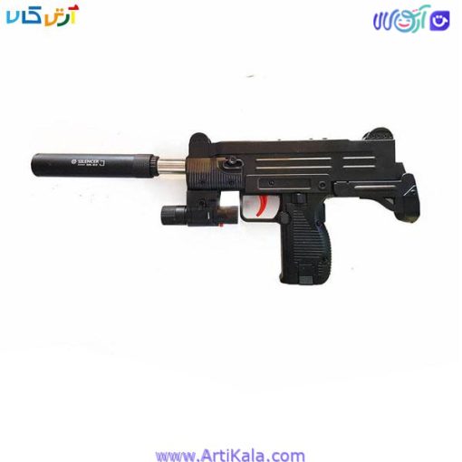 تصویر تفنگ اسباب بازی یوزی مدل uzi411-1