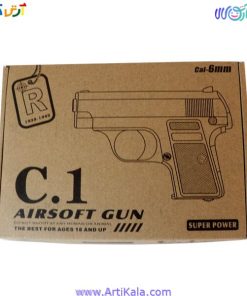 تصویر کلت فلزی مدل airsoft gun c.6
