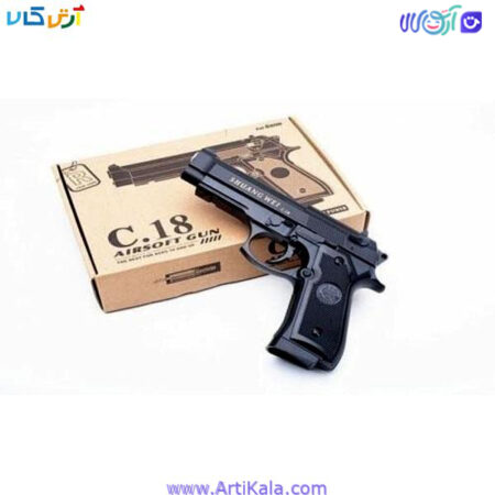 تصویر کلت فلزی مدل airsoft gun c.18