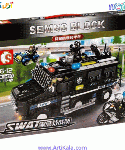 تصویر لگو گروه پلیس مدل sembo block 102438