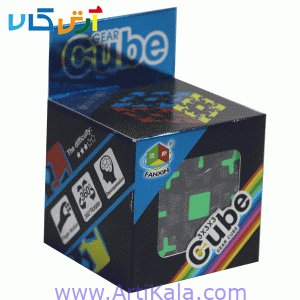 تصویر جعبه روبیک چرخدنده فنکسین مدل Gear Cube 3*3*3