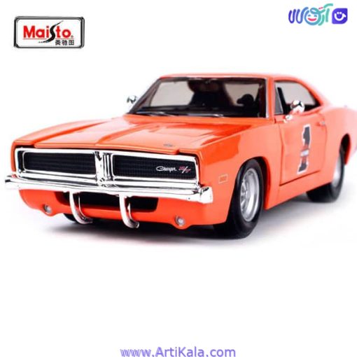 ماکت ماشین فلزی دوج چارجر 1969 Maisto 1:25 DODGE CHARGER