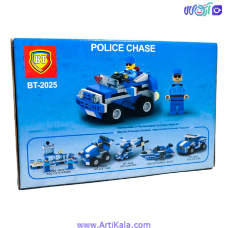 تصویر لگو ماشین پلیس مدل bt2025