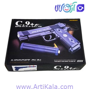 تصویر کلت فلزی مدل airsoft gun c.9