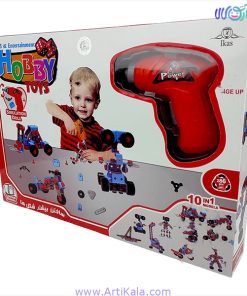 ساختنی 10 مدل با دریل hobby toys