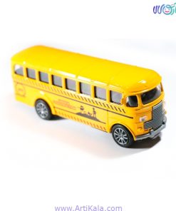 تصویر ماشین فلزی مدل اتوبوس مدرسه