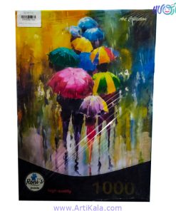 پازل 1000 قطعه چترهای رنگی مدل رونیز