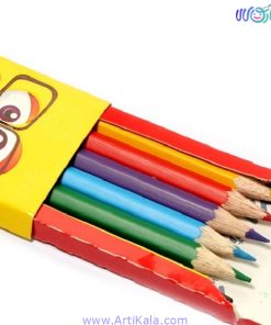 مداد رنگی شش رنگ اریا