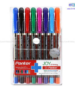 خودکار رنگی 8 رنگ پنتر Panter نوک 0.7 میلیمتر