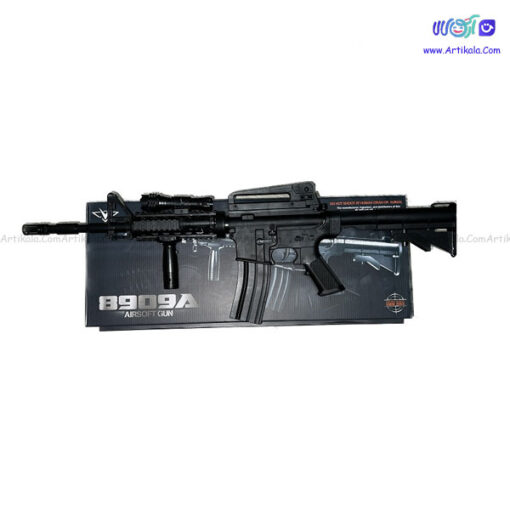 تفنگ اسباب بازی دوربین دار ساچمه ای air soft gun مدل 8909A