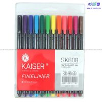 راپید رنگی بسته 12 عددی KAISER مدل SK808