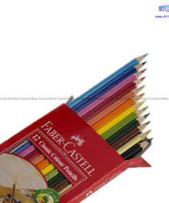 مداد رنگی 12 رنگ کلاسیک فابر کاستل FABER CATTELL