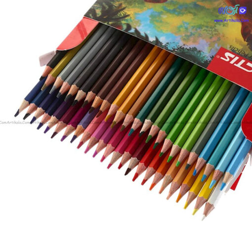 مداد رنگی 48 رنگ جعبه مقوایی فکتیس Factis