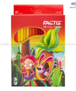مداد رنگی 36 رنگ جعبه مقوایی فکتیس Factis