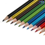 مداد رنگی 12 رنگ جعبه فلزی فکتیس Factis