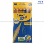 مداد رنگی 12 رنگ جعبه مقوایی بیک Bic