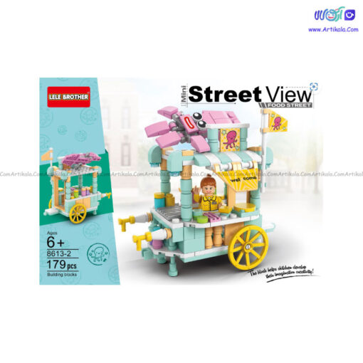 لگو food street مدل ماشین اختاپوس 8613-2 - Image 1