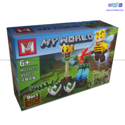 لگو ماینکرفت طرح زنبور 45 قطعه مدل MG1221-2 - Image 1