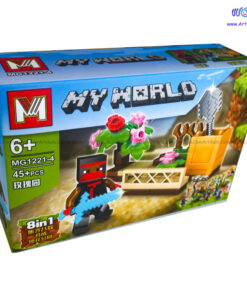 لگو ماینکرفت طرح نینجا 45 قطعه مدل MG1221-4