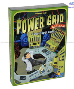 بازی فکری پاور گرید نسخه لوکس Power Grid Deluxe
