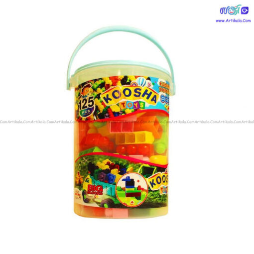 لگو سطلی 125 قطعه کوشا مدل 9003 - Image 4