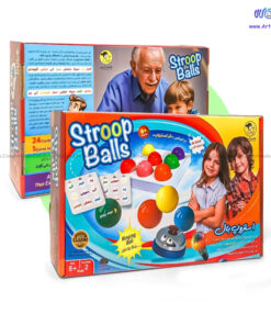 بازی فکری استروپ بال Stroop ball