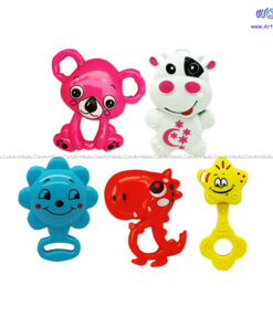 جغجغه 5 عددی حیوانات مدل APT 160