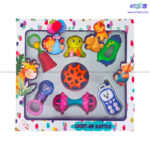 ست جغجغه 7 عددی چراغ دار برند پارس