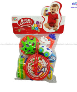 ست جغجغه نشکن مدل baby concert