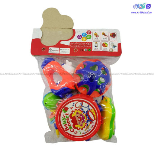 ست جغجغه نشکن مدل baby concert - Image 2