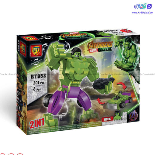 لگو هالک تبدیل شونده مدل BT 853 - Image 1