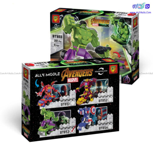 لگو هالک تبدیل شونده مدل BT 853 - Image 4