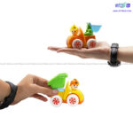 ماشین اسباب بازی راهسازی نشکن بسته 4 عددی راشاتویز - Image 2