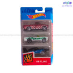 ماشین بازی هات ویلز بسته سه عددی مدل HW Flame کد 1