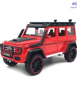 ماشین فلزی باراباس دودزا چراغدار و صدادار مقیاس 1:22