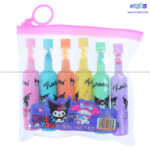 ماژیک هایلایتر بسته شش عددی طرح کرومی