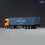 ماکت فلزی تریلی اسکانیا موزیکال و چراغدار کد JG260 - Image 2