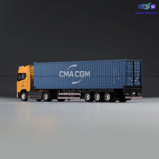 ماکت فلزی تریلی اسکانیا موزیکال و چراغدار کد JG260 - Image 2