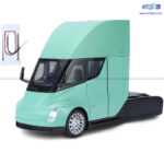 ماکت فلزی تریلی تسلا موزیکال و چراغدار مقیاس 1:24 - Image 2