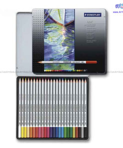 مداد آبرنگی ۲۴ رنگ استدلر STAEDLER مدل Karat