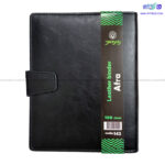 کلاسور چرمی قفل فلزی 100 برگ برند وتوس Vetoos