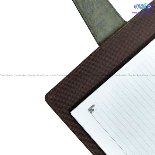 کلاسور چرمی قفل فلزی 100 برگ برند وتوس Vetoos - Image 3