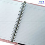 کلاسور چرم لاکچری ترمو 100 برگ قفل فلز کد 136 -رنگین کمان - Image 4