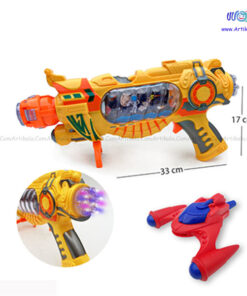 تفنگ موزیکال و چراغدار AK618-1