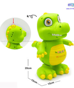 دایناسور رقاص موزیکال و چراغدار کد YJ3020