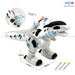 ربات دایناسور موزیکال چراغ دار کد 0830