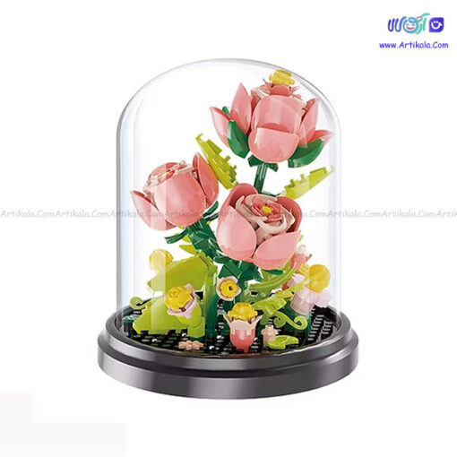 لگو طرح گل رز مدل Boutique کد 2330 - Image 1